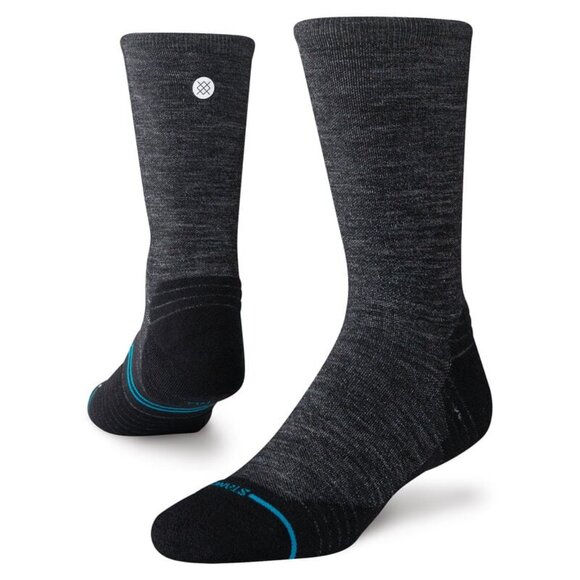 Stance Men's Light Wool Crew FRESHTEK Socks Black A448A24LIG-BLK 6-8.5 Medium - Picture 1 of 4